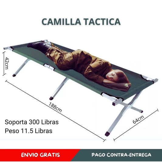 Camilla Táctica Militar Liviana