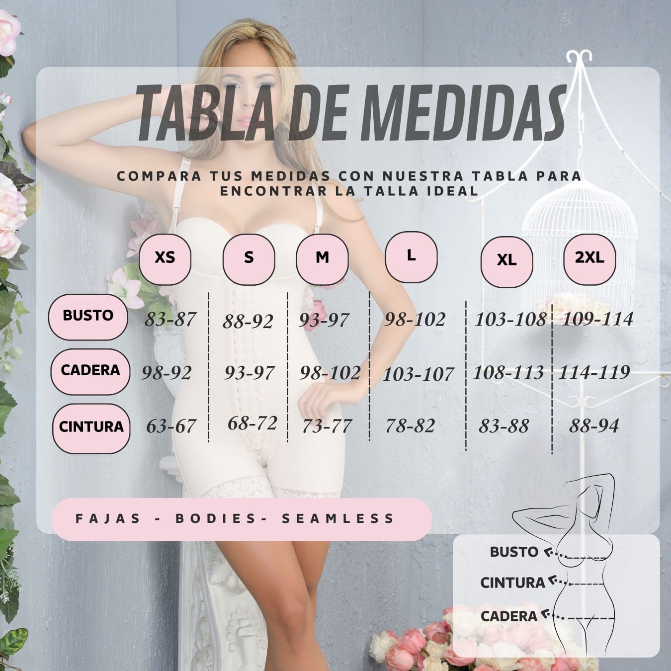 Body Moldeador Senos Libres
