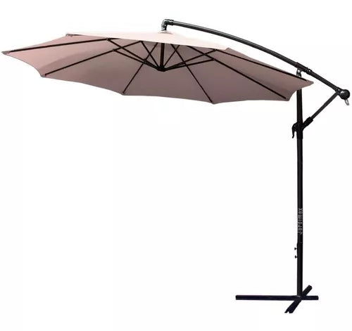 Parasol Sombrilla 3M Soporte Pedestal