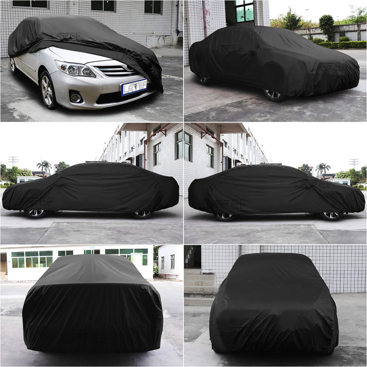 Pijama Carro SEDAN Negra Basica