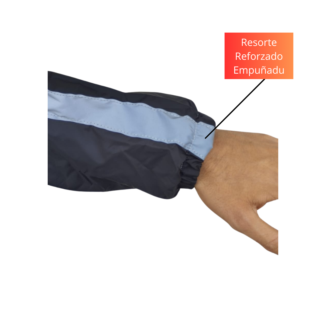 Chaqueta Rompeviento Reflectiva Bicolor