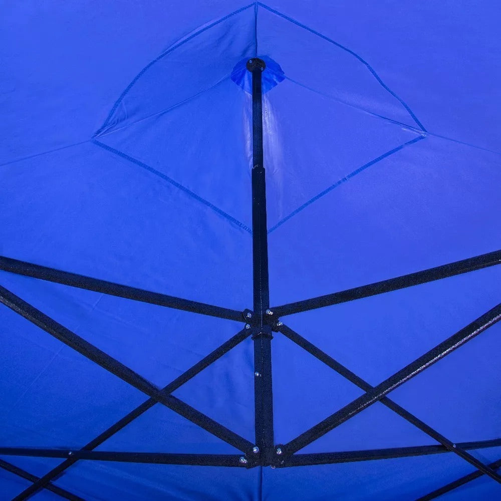 Carpa Toldo 2x2 Plegable Impermeable. Azul