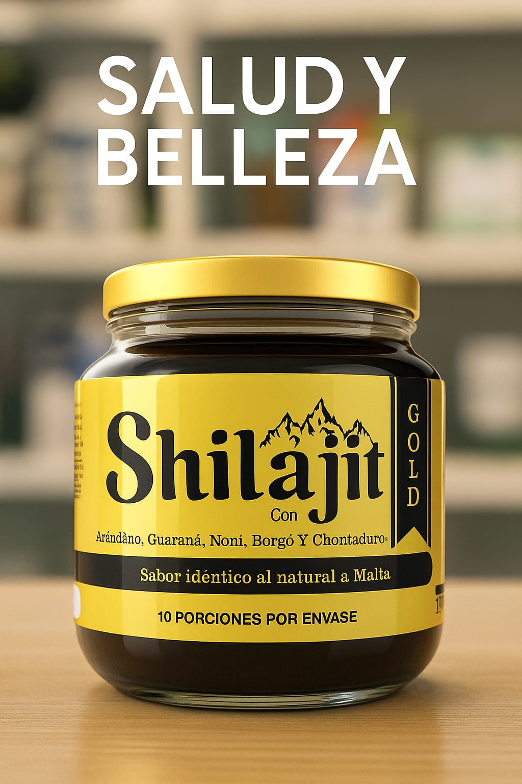 SHILAJIT GOLD CON INVIMA