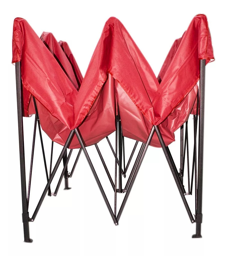 Carpa Toldo 3x3 Plegable, con Paredes Laterales