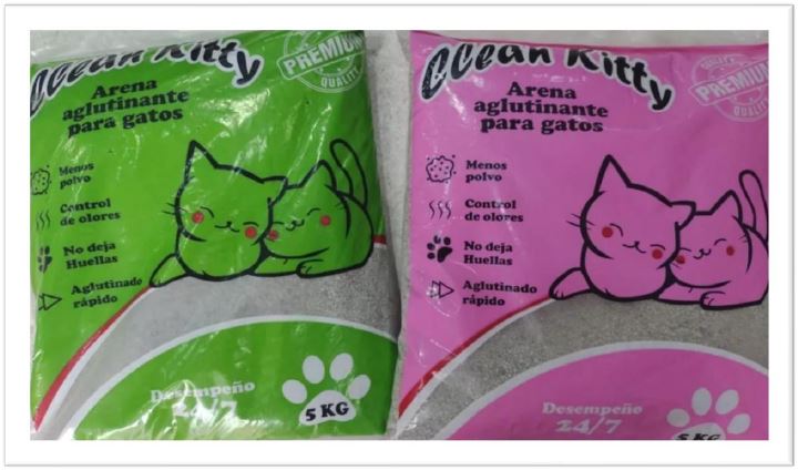 ARENA SANITARIA AGLUTINANTE PARA GATO 5kg